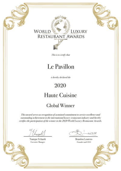 World-Luxury-Restaurant-Awards-Le-Pavillon-400×565
