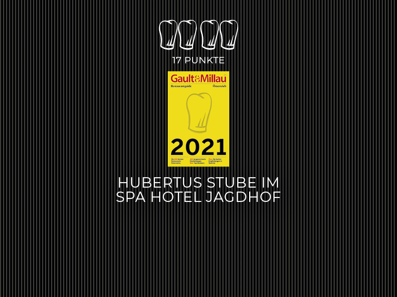 Gault-Millau 2021 Hubertus Stube-