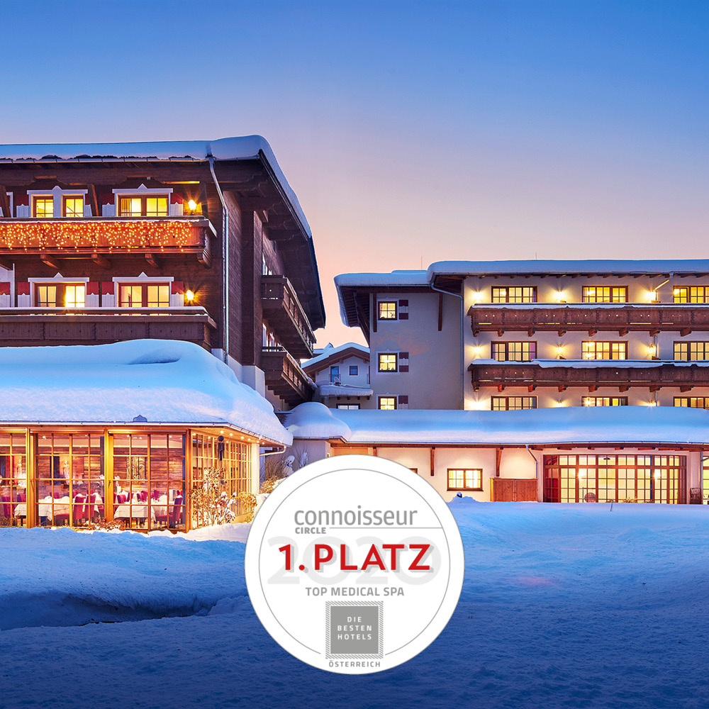 Hotels Österreich Connoisseur Circle Awards 2020 Ayurveda Resort Sonnhof 1 Platz