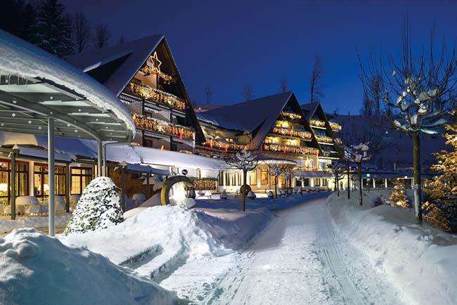 Hotelmarketing - Hotel Dollenberg Schwarzwald Resort - aussenwinter