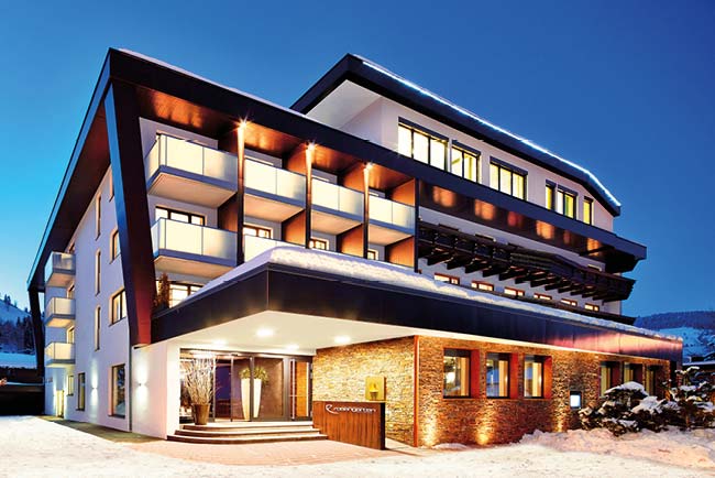 Hotelmarketing - Hotel Restaurant Spa Rosengarten Taxacher - aussenwinter