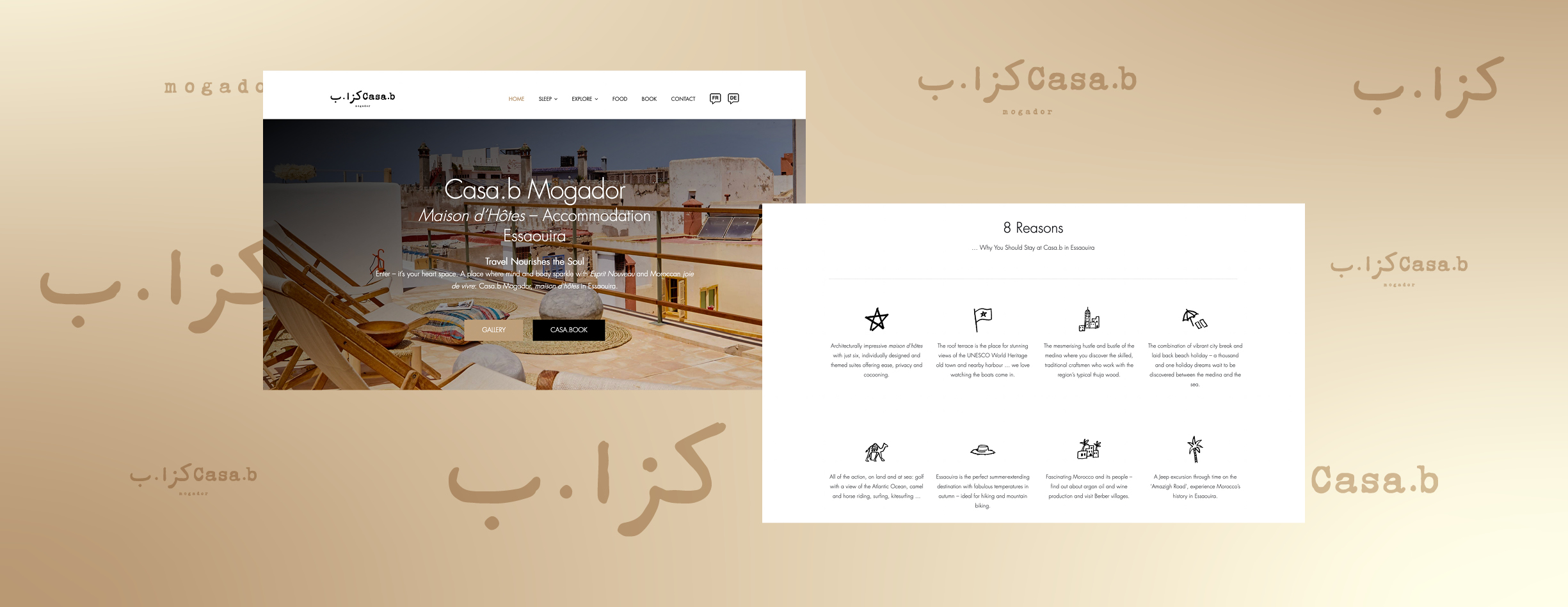 online marketing Casa b mogador- onlinemarketing Casab Mogador Website