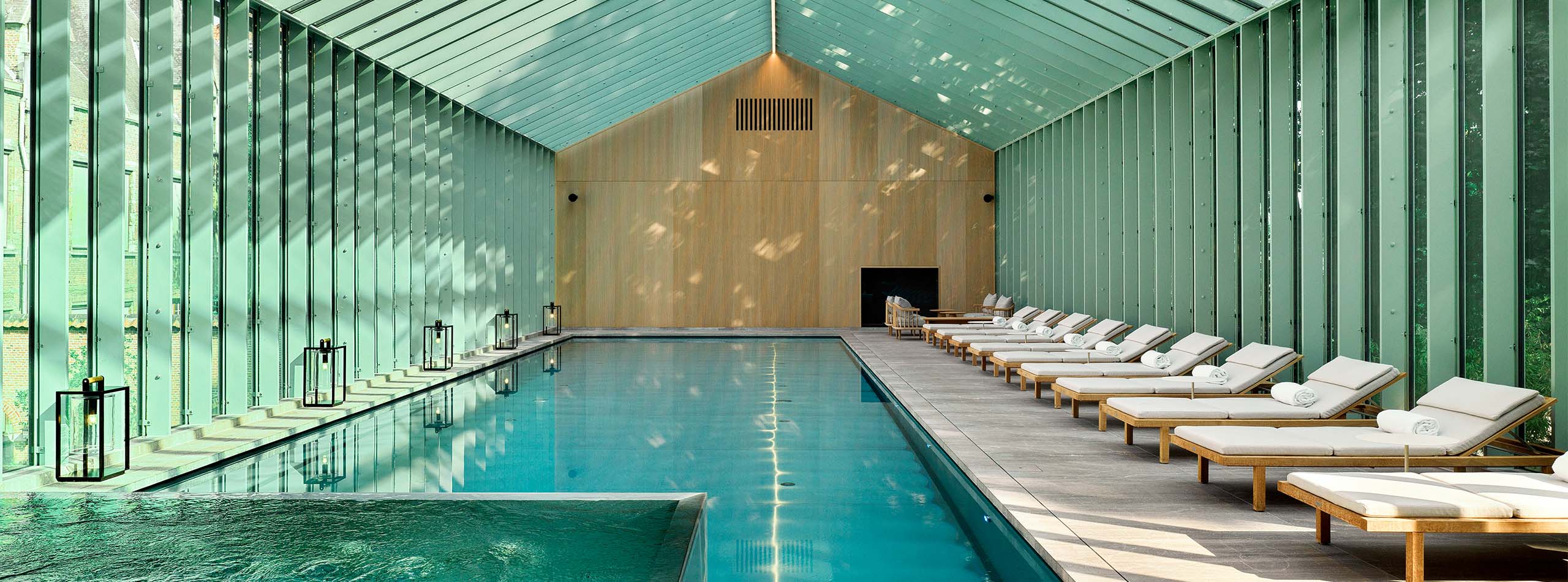 Botanic Sanctuary Antwerp Botanic Health Spa Swimming Pool (c) Hugo Thomassen Botanic Sanctuary Antwerp Botanic Health Spa Swimming Pool (c) Hugo Thomassen