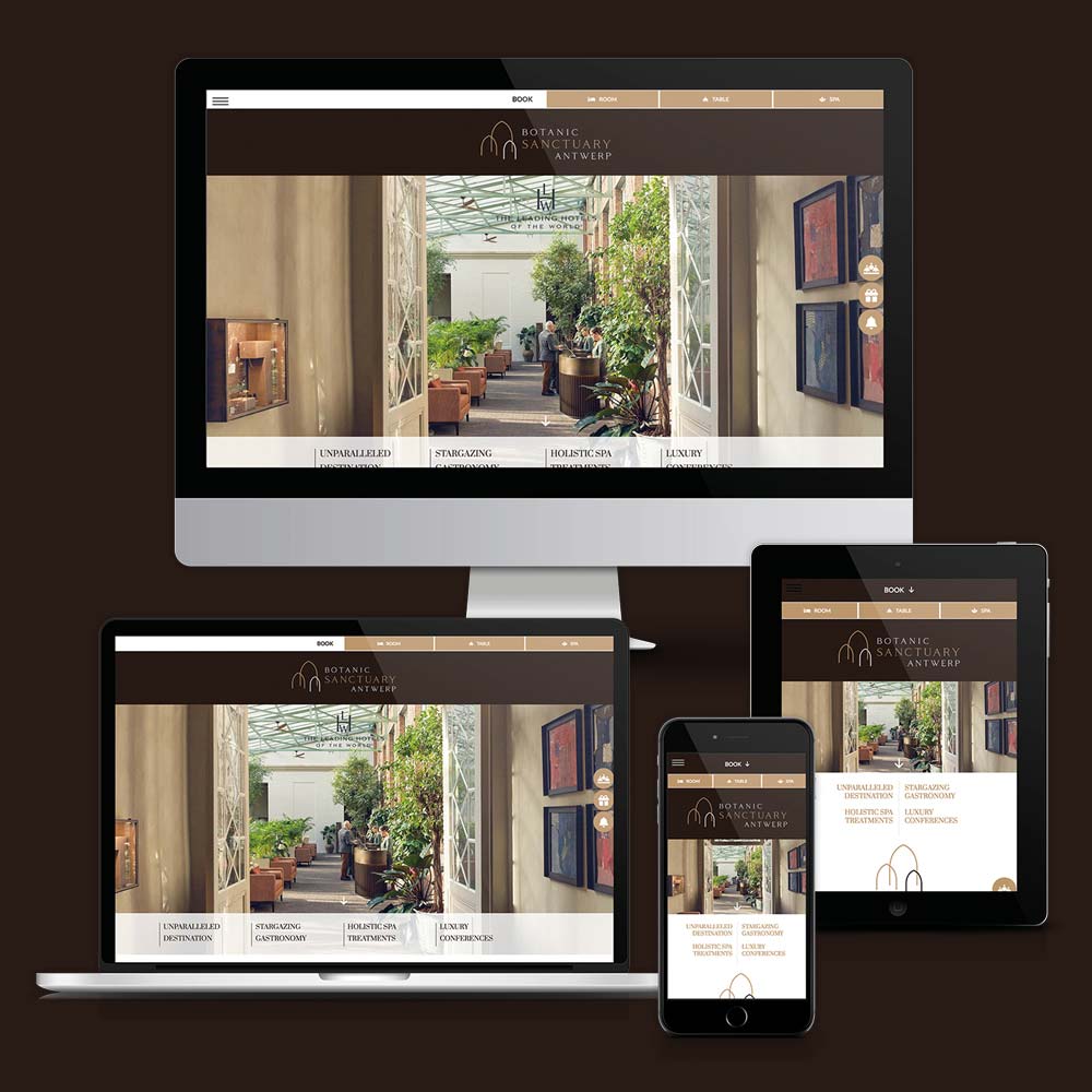 Luxury Branding Agency - Botanic Sanctuary Antwerp - Online Marketing