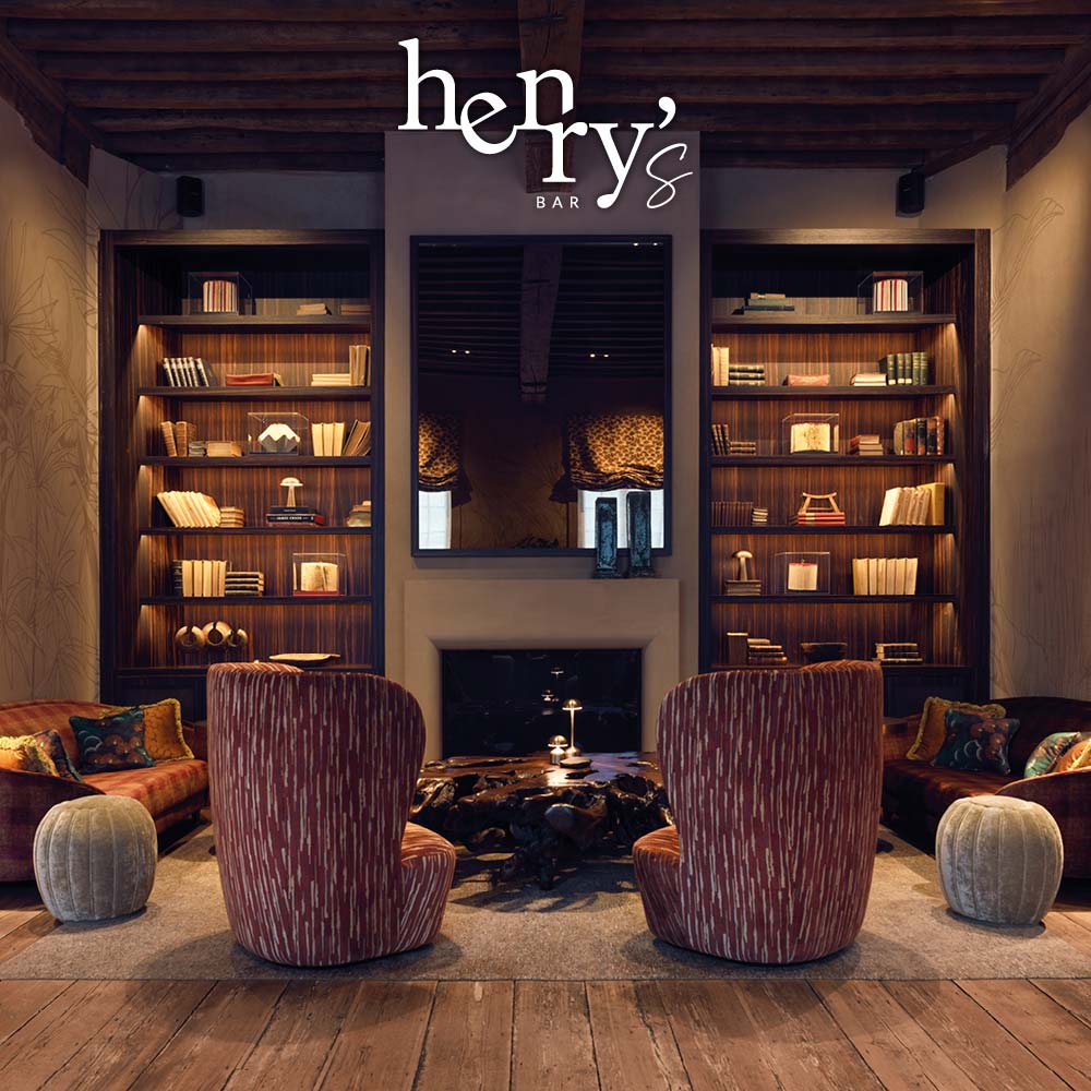 Belgiens beste Hotelbar 2023 - Henry's Bar im Botanic Sanctuary Antwerp