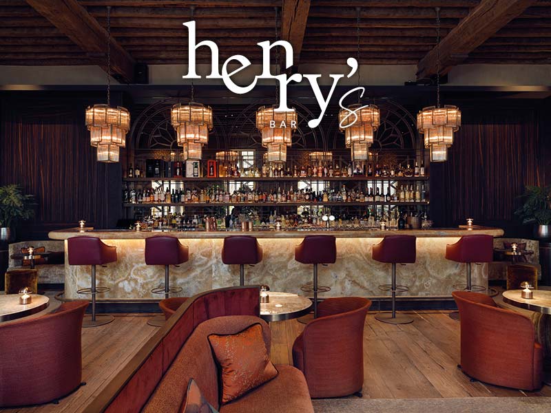 Belgiens beste Hotelbar 2023 - Henry's Bar im Botanic Sanctuary Antwerp - Best New Hotel Bar 2023