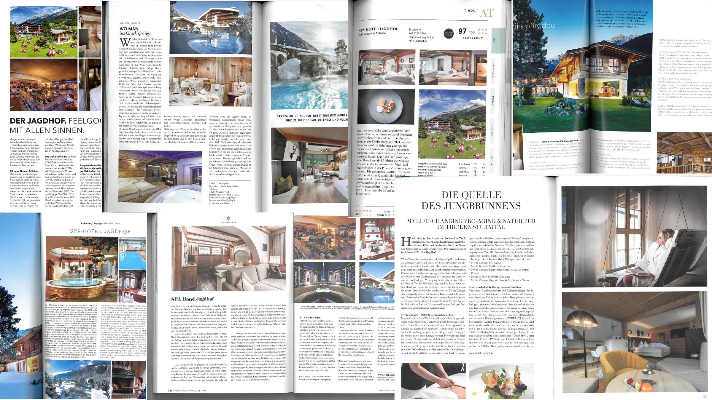 marketing deluxe portfolio spa hotel jagdhof